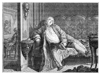 Satirical Composition of Dumesnil by Unbekannt