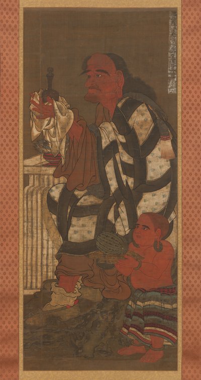 Satsubari, the Second of the Sixteen Arhats by Unbekannt