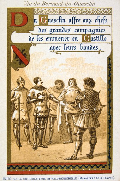 Scene from the Life of Bertrand du Guesclin by Unbekannt