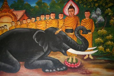 Scene from the Life of the Buddha by Unbekannt
