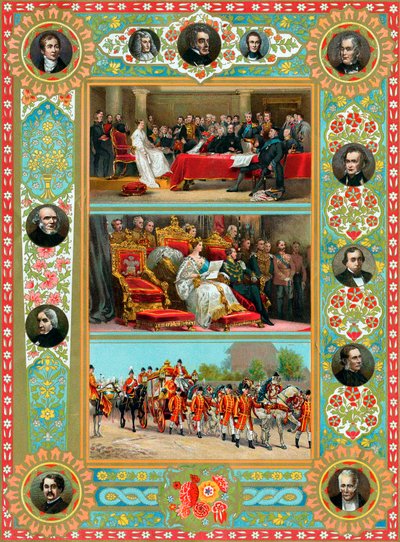 Scenes from the reign of Queen Victoria, 1887 by Unbekannt