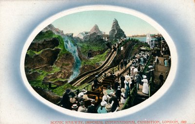 Scenic Railway, Imperial International Exhibition, London by Unbekannt