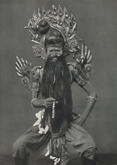 Actor as Guruswamin, the Chief of Spiritual Teachers, 1926 by Unbekannt