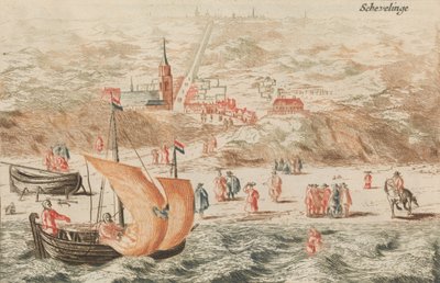 Schevelinge, in: Tooneel Der Voornaamste Nederlands Huizen, En Lust Hoven, Naar T Leven, n.d. by Unbekannt