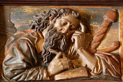 Sculpture in Mallorca Cathedral: Saint Paul, Palma, Spain by Unbekannt