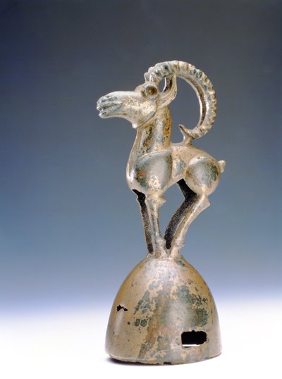Scythian Terminal in the Form of a Mountain Goat, Tagar Period by Unbekannt
