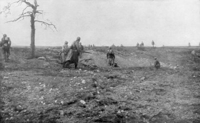 Second Battle of Champagne, France, World War I by Unbekannt