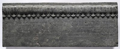 Section of a Coffin Platform: Horizontal Panel by Unbekannt