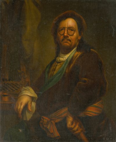 Self-Portrait (Copy by J. Kupecký) by Unbekannt