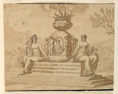 Sepulchral Monument of the Philosopher Count Alessandro Verri by Unbekannt
