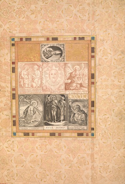 Seven Devotional Scenes, Folio from the Bellini Album, ca. 1600 by Unbekannt