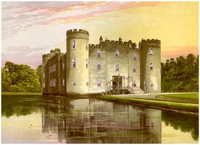 Shirburn Castle, Oxfordshire, home of the Earl of Macclesfield by Unbekannt