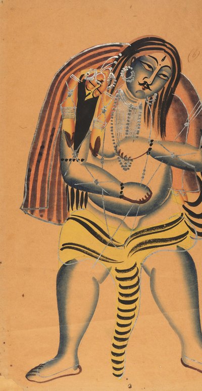 Shiva Carries the Corpse of Sati by Unbekannt