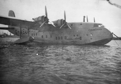 Short Empire Flying Boat Corinthian, Alexandria, Egypt by Unbekannt
