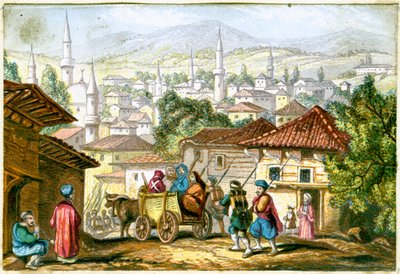 Shumla. A city in the Northeastern part of Bulgaria, 19th century by Unbekannt