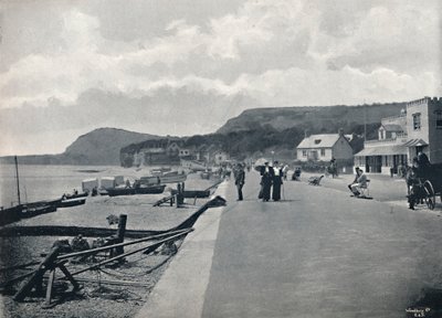 Sidmouth - The Promenade and Beach by Unbekannt