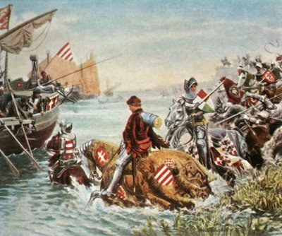 Sigismund is Rescued After the Battle of Nicopolis by Unbekannt