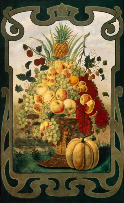 Sign board for fruit shop, Early 20th century by Unbekannt