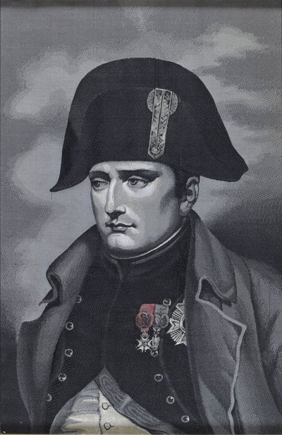 Silk Weaving Portrait of Emperor Napoléon I Bonaparte by Unbekannt