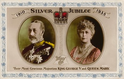 Silver Jubilee 1910-1935, May 6th - King George V and Queen Mary by Unbekannt