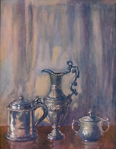 Silver Tankard, Jug, Cup and Cover, c19th century, 1920 by Unbekannt