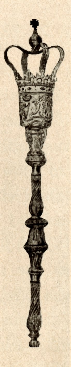 Silver mace used in the Virginia House of Burgesses, c1640-1770, 1937 by Unbekannt