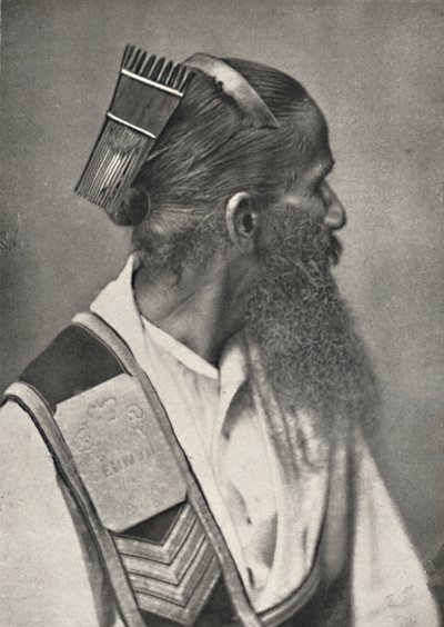 Singhalese Servant with Tortoiseshell Comb, 1926 by Unbekannt