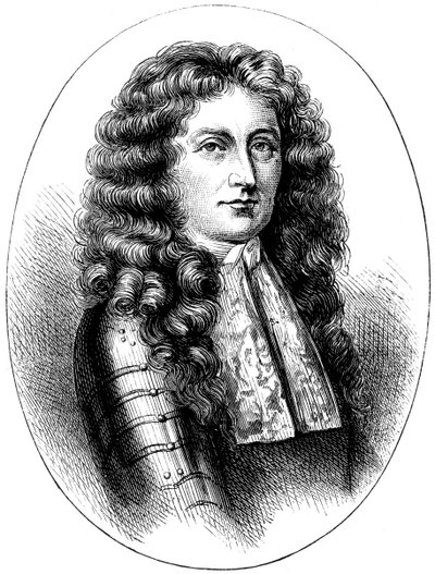 Sir Edmund Andros, English colonial governor in America, 17th century c1880 by Unbekannt
