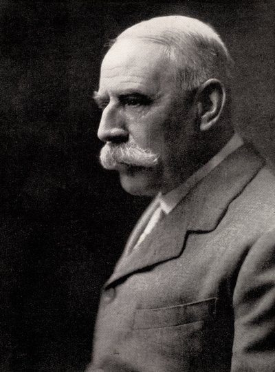 Sir Edward Elgar, 1857-1934, English composer, early 20th century by Unbekannt