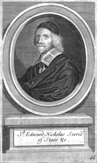 Sir Edward Nicholas, Secretary of State by Unbekannt