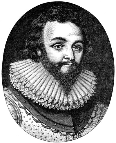 Sir Francis Drake, 16th century English navigator and privateer, c1880 by Unbekannt