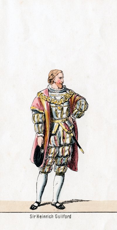Sir Henry Guildford, Costume Design for Shakespeare
