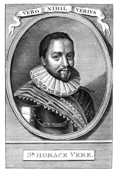 Sir Horace Vere, English soldier during the Thirty Years War by Unbekannt