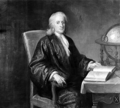 Sir Isaac Newton, English mathematician and physicist by Unbekannt