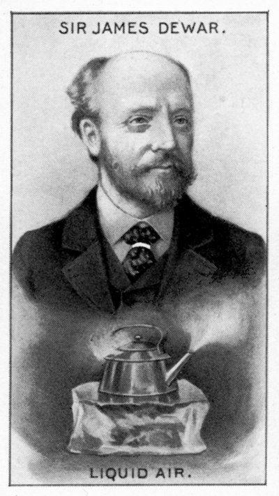 Sir James Dewar, Scottish chemist and physicist, c1924 by Unbekannt
