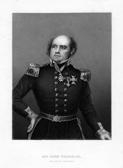 Sir John Franklin, English Sea Captain and Arctic Explorer by Unbekannt