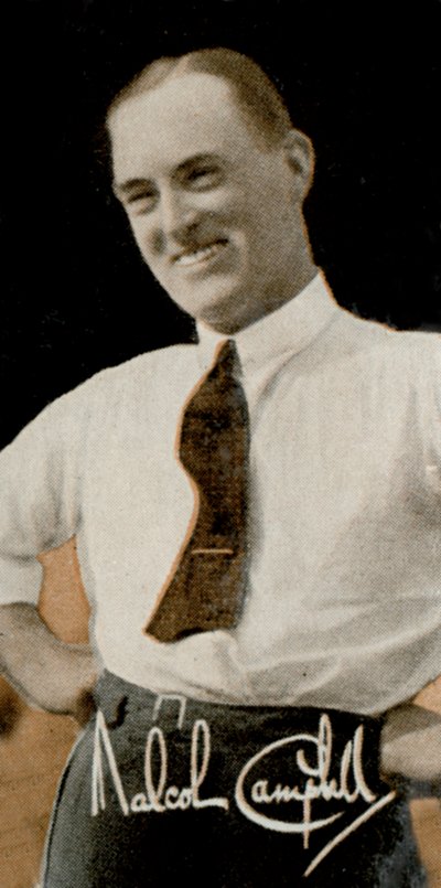 Sir Malcolm Campbell, 1885-1948, English Racing Motorist and Motoring Journalist, 1935 by Unbekannt