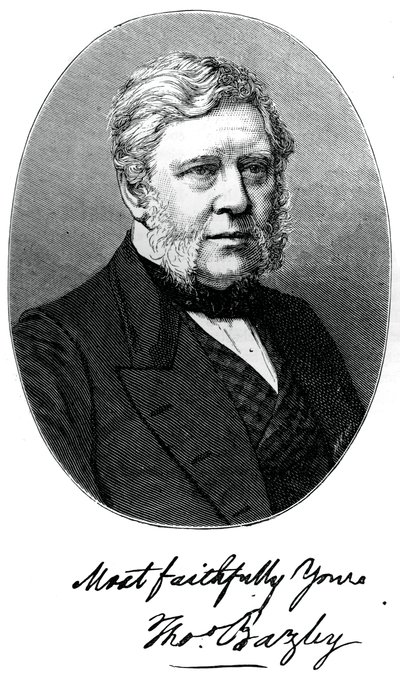 Sir Thomas Bazley, 1st Baronet, British Manufacturer and Politician by Unbekannt