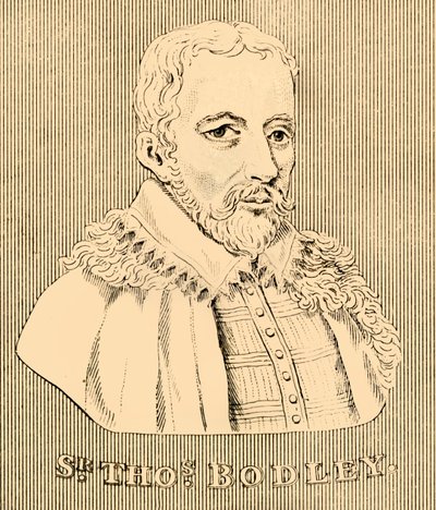 Sir Thomas Bodley, 1545-1613, 1830 by Unbekannt