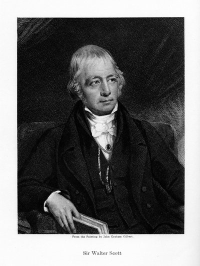Sir Walter Scott, 1st Baronet, Prolific Scottish Historical Novelist and Poet, 19th Century by Unbekannt