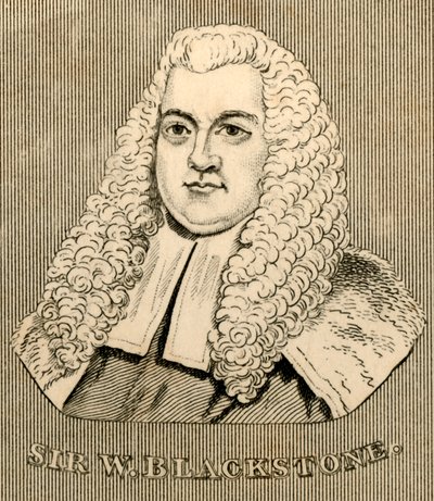 Sir William Blackstone by Unbekannt