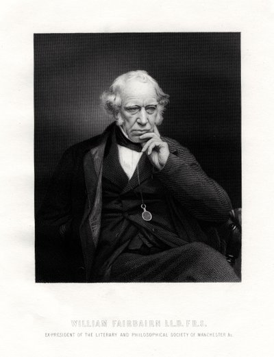 Sir William Fairbairn, 1st Baronet, Scottish Engineer by Unbekannt
