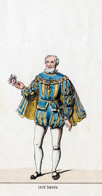 Sir William Sands, costume design for Shakespeare