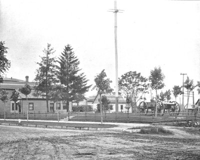 Site of old Fort Wayne, Indiana, USA, c1900 by Unbekannt