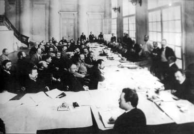 Sitting of the Agricultural Commission of the First Duma, St Petersburg, Russia by Unbekannt