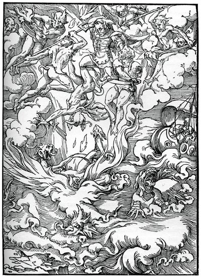 Sketch for The Last Judgement in Gerard d