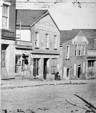 Slave Auction Shop, Atlanta, Georgia, USA by Unbekannt
