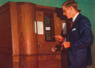 Slot Machine that Plays Bridge, 1938 by Unbekannt
