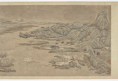 Snow Clearing on Mountains and Rivers by Unbekannt