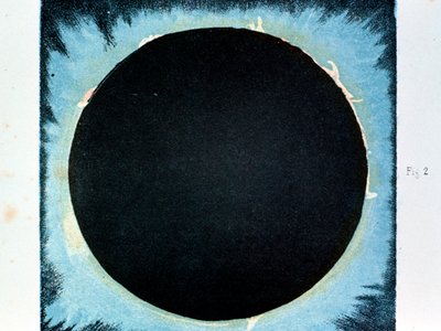 Solar Corona and Prominences 1860-1870 by Unbekannt